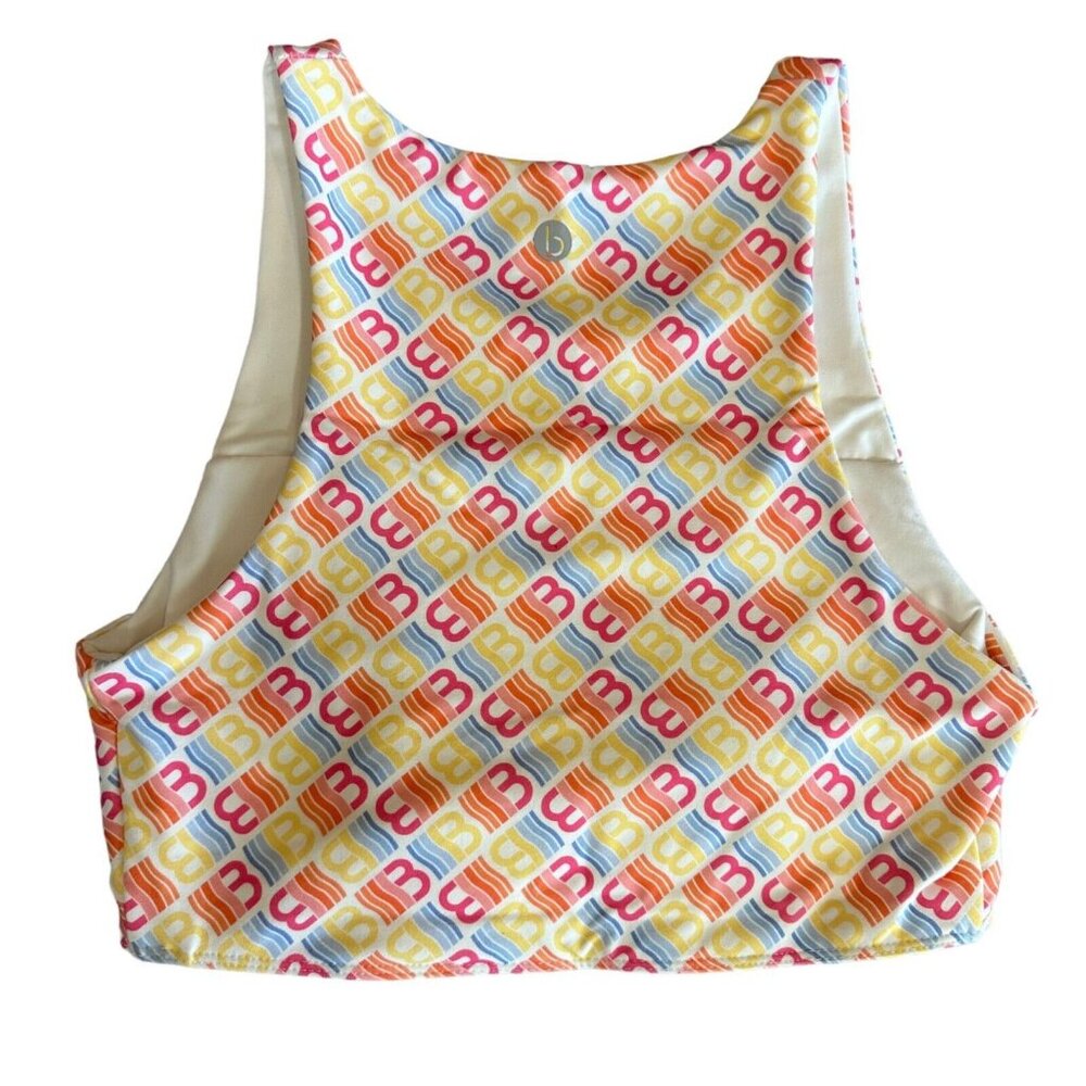 Cotton On NWT‎ Womens Size S Smoothing Cut Out Vestlette Activewear Crop Top - Picture 4 of 7